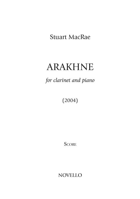 Arakhne (Clarinet/Piano)